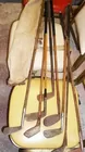 antique wooden golf clubs