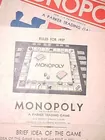 1937 monopoly Rules