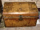 Lyn Liechty Auctions * Antique Metal Trunk