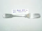 J E Spear Dinner Fork 1849-51