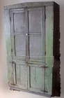 Two Door Green Cupboard