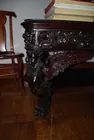 Renaissance carved Mahogany Table