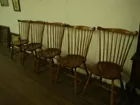 5 Cherry Valley Stickley Chairs Signed