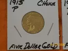 1915-P $5 Indian Head Gold-Merritt Family Auctions