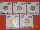 Group Gold Indian Heads-Merritt Family Auctions