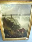 1896 O/C Niagara Falls signed Pine