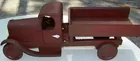 Red Tin Dump Truck 1940's