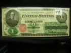 1862 $1.00 LEGAL TENDER NOTE, Fr. 16