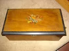miniature wooden case music box
