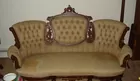 Victorian Walnut settee