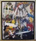 Michael Goldberg Abstract Painting