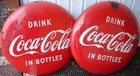 2 COCA COLA SIGNS