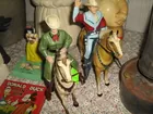 Roy Rogers & Dale Evans on horses
