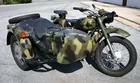 Russian Motorcycle w/Side Car 