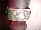 fire extinguisher holder lable plate