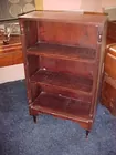 vintage book shelf