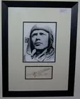 CHARLES LINDBERGH AUTOGRAPH DRAWING