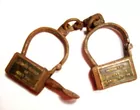 SLAVE SHACKLES  WITH KEY