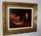 CIRCA 1940's OIL ON CANVAS -STILL LIFE