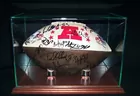 2002 PATRIOTS AUTOGRAPH FOOTBALL 