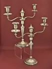 PAIR OF GEORGE III SILVER CANDELABRA