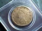 1893 $10 gold 1/2oz 