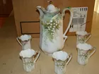 R S PRUSSIA CHOCOLATE POT SET