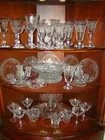 LARGE SET OF FOSTORIA CRYSTAL