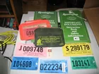 OLD HUNTING LICENSES