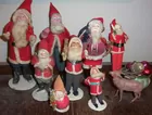 Vintage Santa Claus Figures
