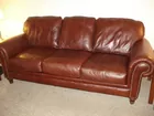 very nice leather sofa