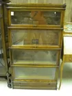 Globe Wernicke oak barrister bookcase