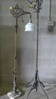 Floor lamp & coat rack