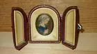 Antique Miniature Hand Painted Portrait