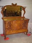 Outstanding oak sideboard