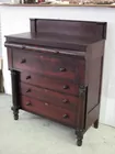 Period Empire chest restored 