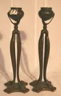 Tiffany Bronze Candle Sticks