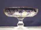 Cut Glass Compote