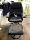 massaging leather chair