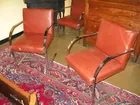 Set of (6) Mies van der Rohe Style Chairs
