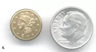 Brass Clothing Button.
