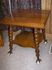 Oak Claw & Ball Table 