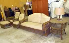 rattan living room suite