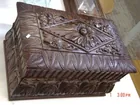 Carved Wooden Box
