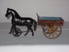 1890 Ives walking horse Victory cart