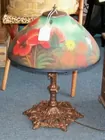 Reverse Painted Shade & Lamp