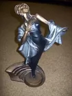 Deco lady statue
