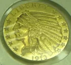 1913 Half Eagle gold coin