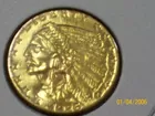 1926 $2-1/2 Indian Head Gold / Merritt Family 