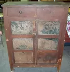 Original Punched Tin Pie Safe
